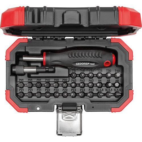 Gedore Red Bitset mit Bit-Schraubendreher 32-Stück