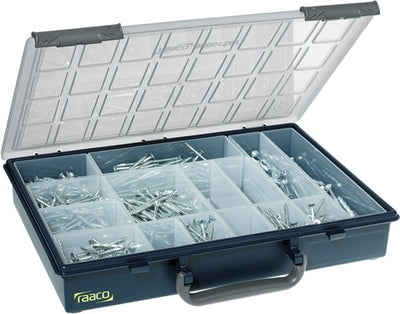 Raaco Range Box Assorter 55 4x8 mit 15 Einsätzen 136211