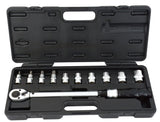 Radon-Drehmomentschlüssel 1 2 40-210 Nm fixierbar inkl. Bits - afbeelding 1
