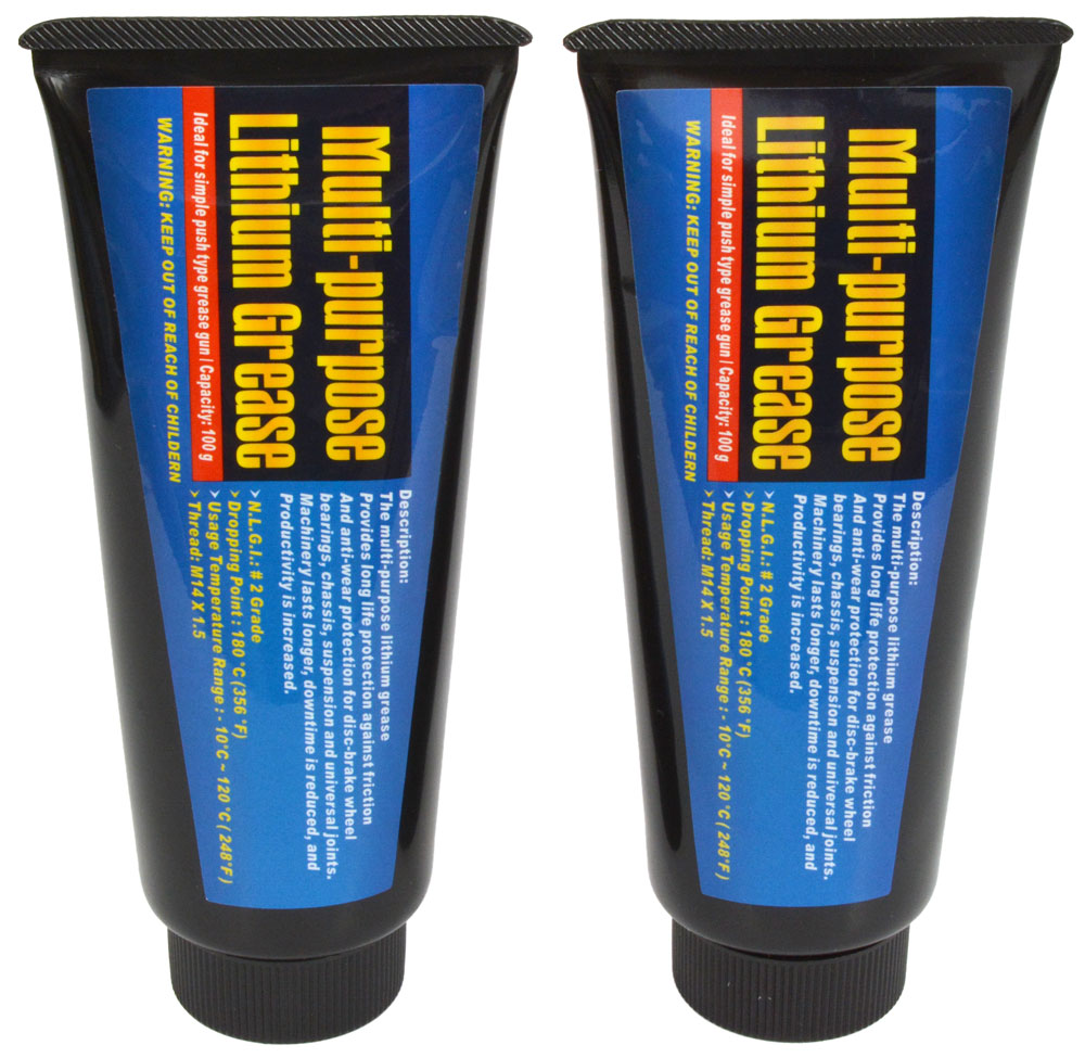 Radon-Fetttuben für Fettpresse 2 x 100g