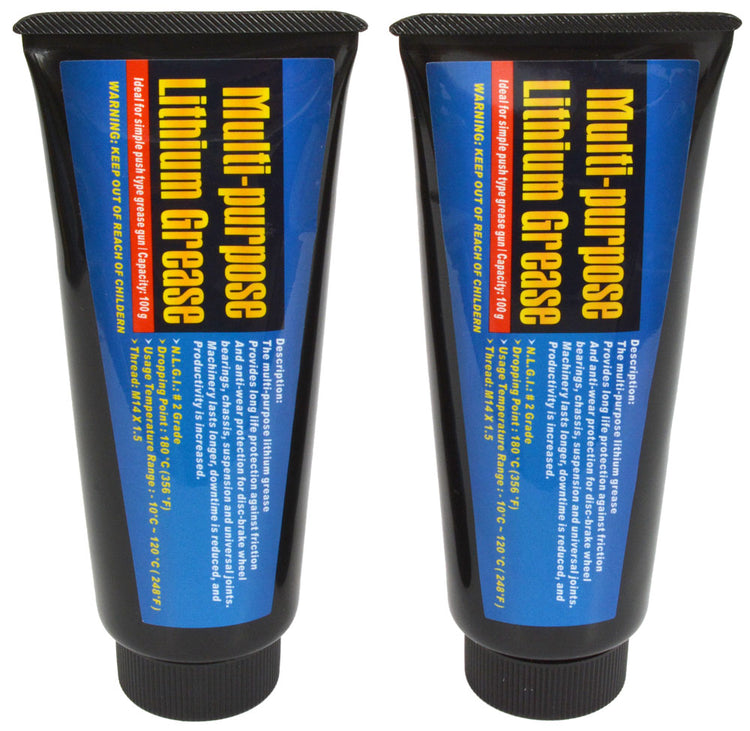 Radon-Fetttuben für Fettpresse 2 x 100g