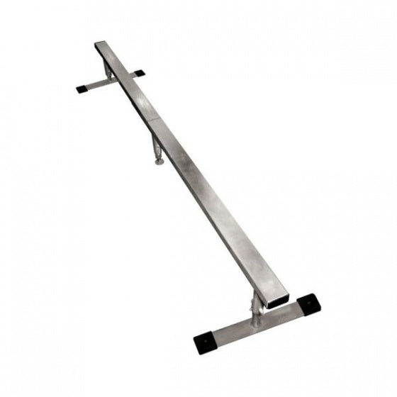 Urban Street Ramps Flatbar Grindrail 185 cm Silber