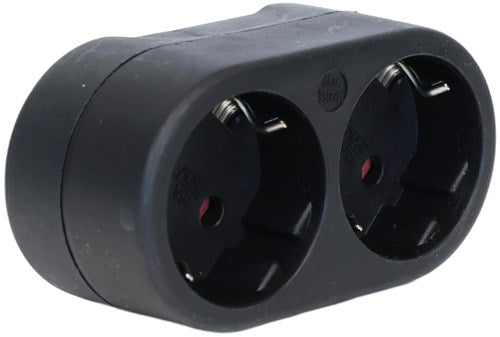 Stecker Übergang schwarz