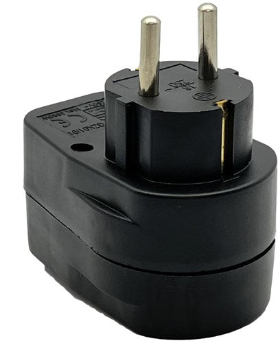Erdungsstecker-Adapter mit Schalter schwarz – 6140891