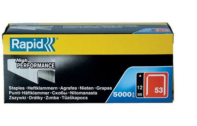 Rapid Nr. 53 dünne Drahtklammern 10 mm, 5.000 Stück - 40303085 - 40303085