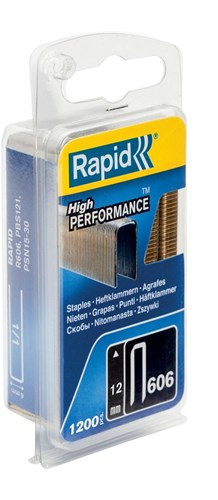 Rapid Nr. 606 schmale Rückenklammern 12 mm, 1.200 Stück - 40109527 - 40109527