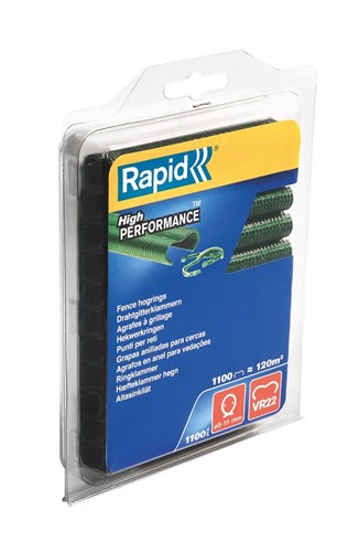 Rapid 1011748 - Hogrings grün plastifiziert (1100) Fr 22 | 1 Stk