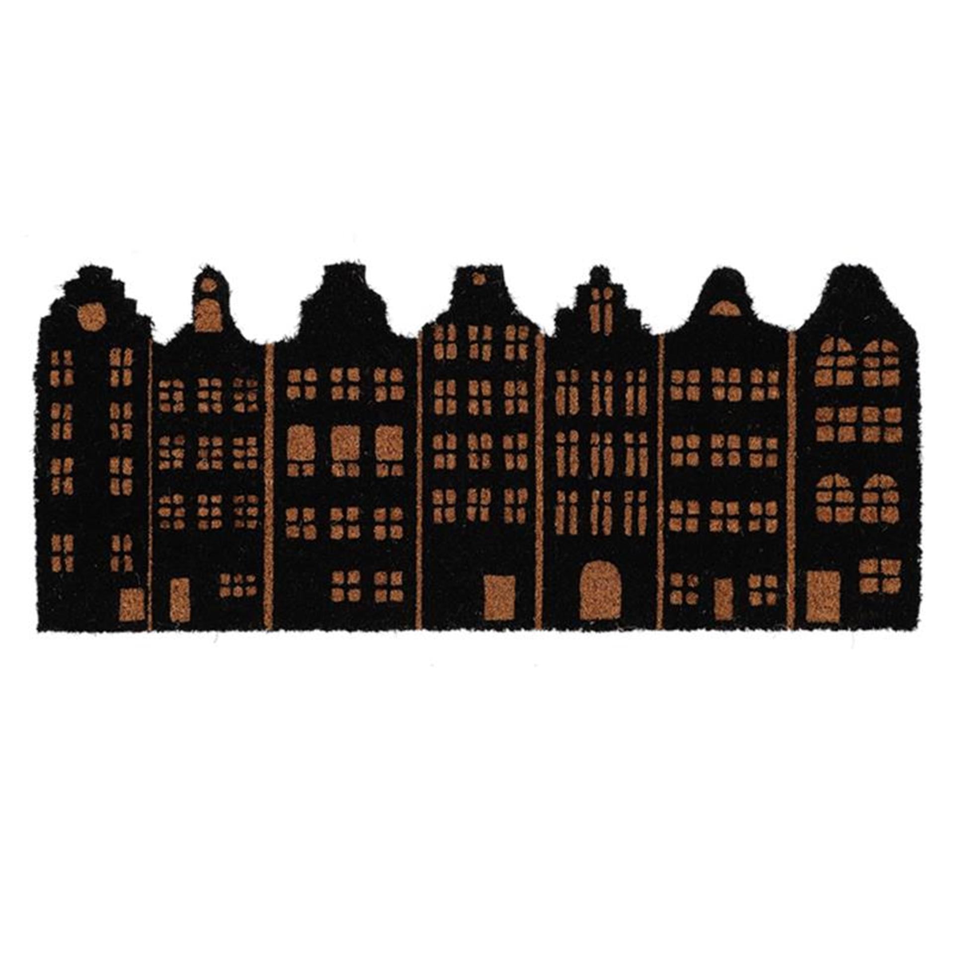 Esschert Design Fußmatte Grachtenhäuser