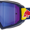 Red Bull Spec Brillen Whip-001 Smoke mit blauem Spiegel – MX-Brille