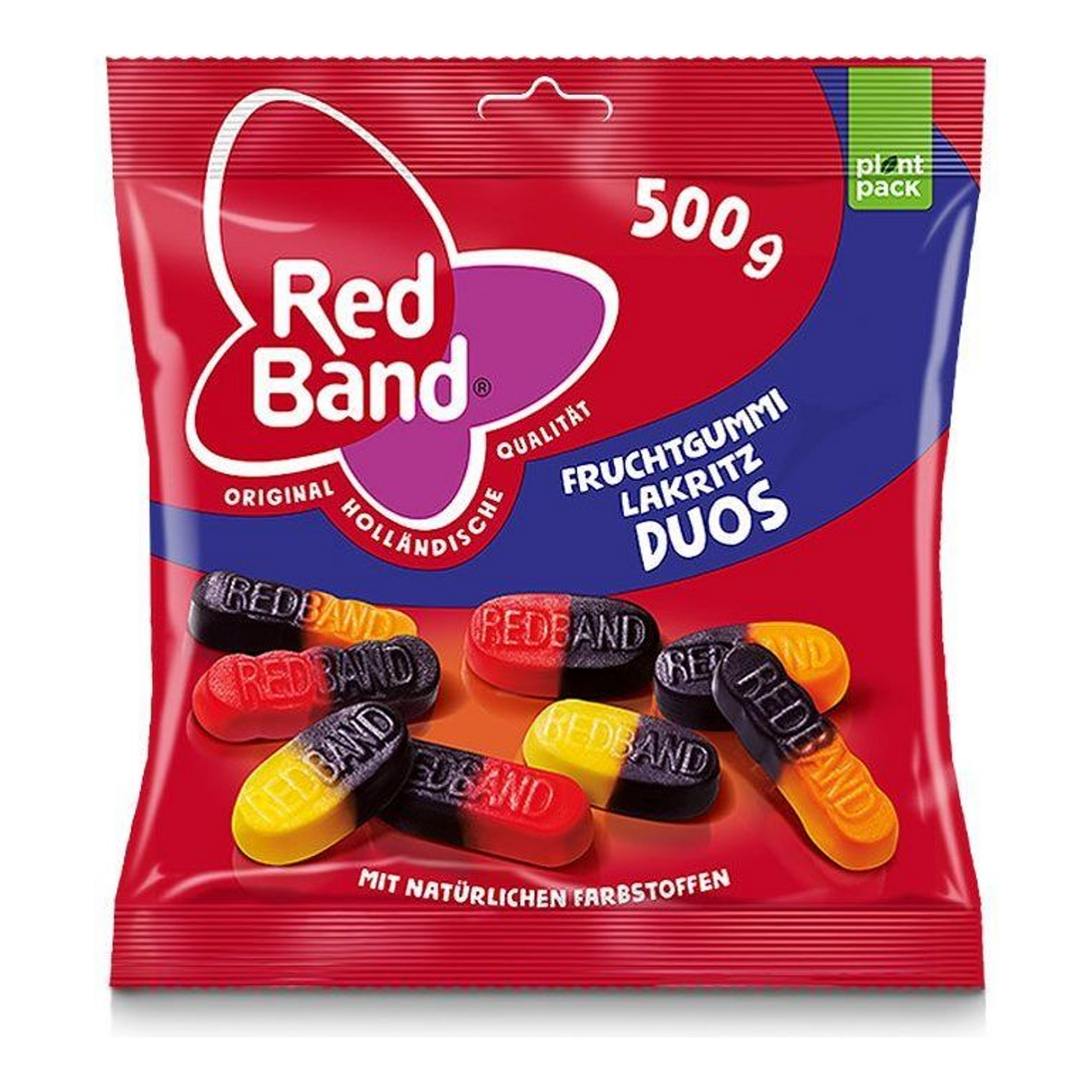 Rotes Band Fruchtgummi Lacritz Duos (12x 500gr)