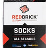 Redbrick Ganzjahressocken 25103 | grau schwarz | Größe 46 - 00.083.019.43