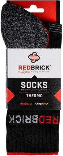 Redbrick Thermosocken 25105 | grau schwarz | Größe 46 - 00.083.021.43