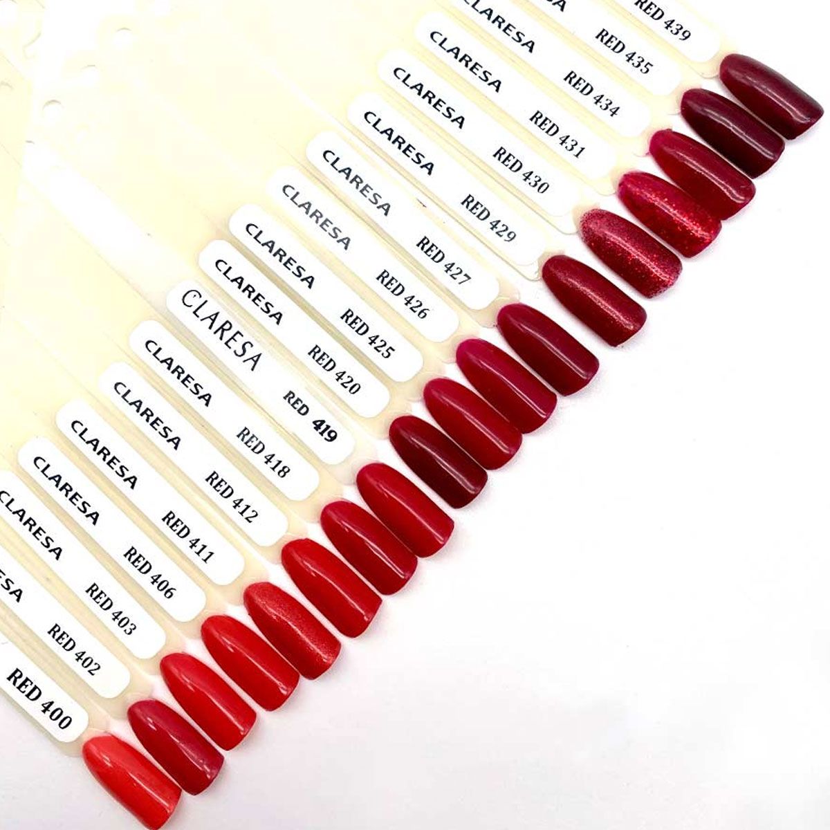 Claresa Claresa UV LED GELLAK 5ML RED 406 Regenbogenexplosion