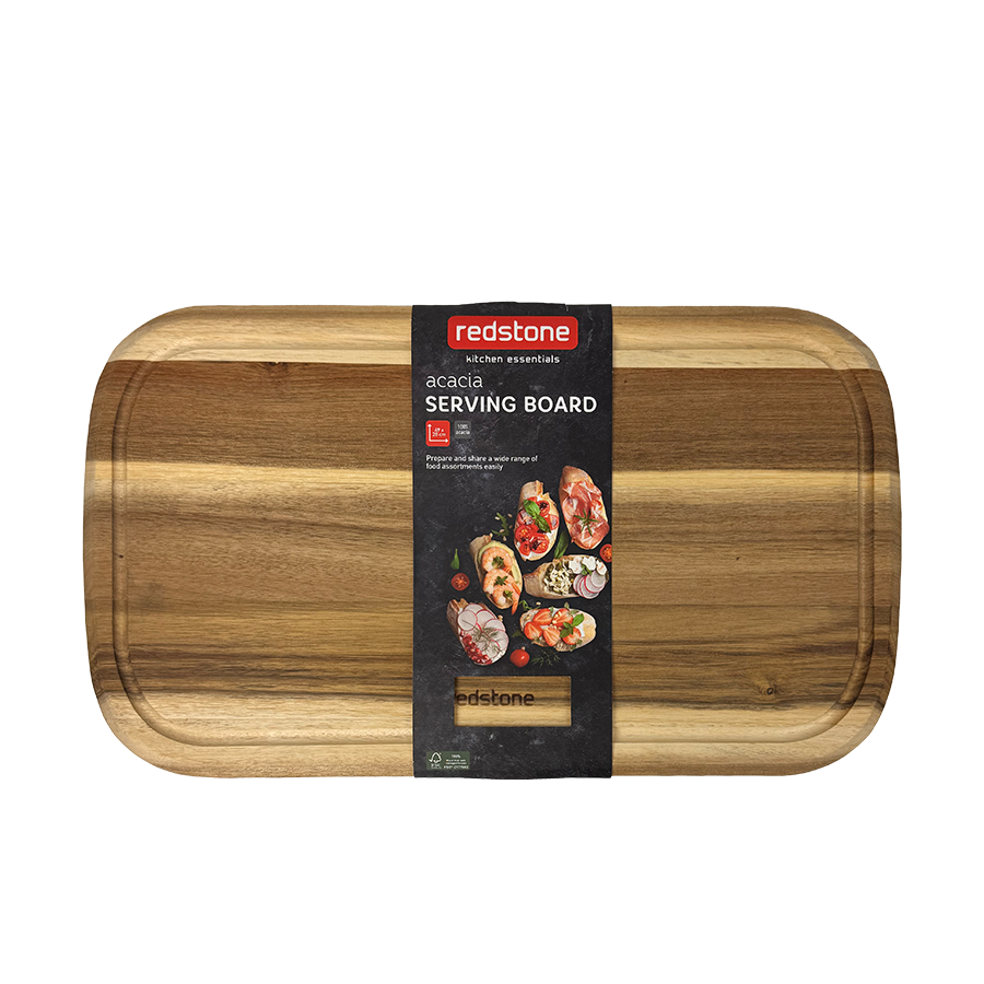 Redstone Servierbrett Akazie 49x28cm