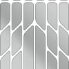 Rie:sel design reflektierendes Aufkleberset 'Reflex' Silber