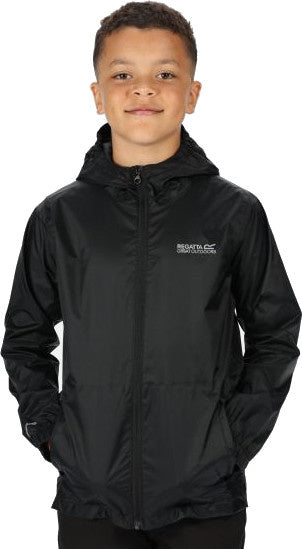 Regatta Pack it Jacke junior schwarz Größe 135-140