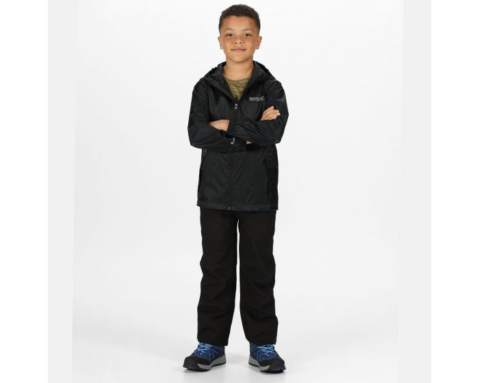 Regatta Pack it Jacke junior schwarz Größe 135-140
