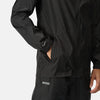 Regatta Jacket III wasserdichte Outdoorjacke schwarz Größe XL