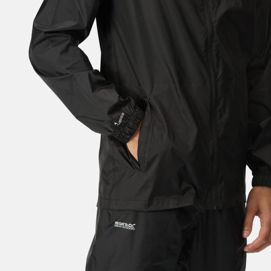 Regatta Jacket III wasserdichte Outdoorjacke schwarz Größe XL