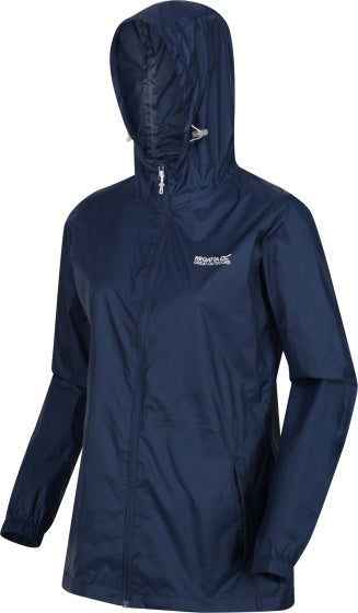 Regatta Pack-It III Regenjacke Damen dunkelblau Größe XL