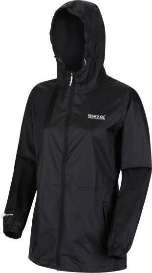 Regatta Pack-It III Regenjacke Damen schwarz Größe XXL