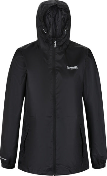 Regatta Pack-It III Regenjacke Damen schwarz Größe M