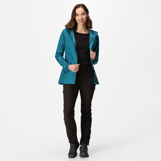 Regatta Pack it III Shell Jacke Damen blau Größe XS
