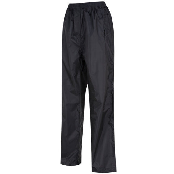Regatta Pack it o Regenhosen Damen Schwarz Größe m