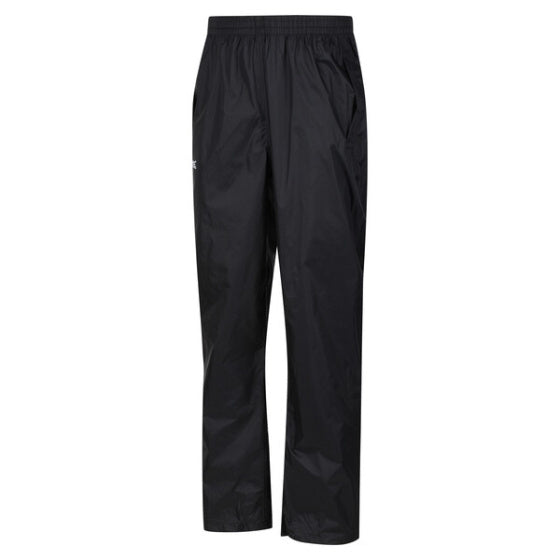Regatta Pack It Regenhose Herren schwarz Größe M