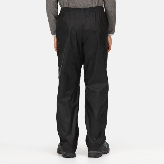 Regatta Regenhose Pack It junior schwarz Größe 7-8 Jahre