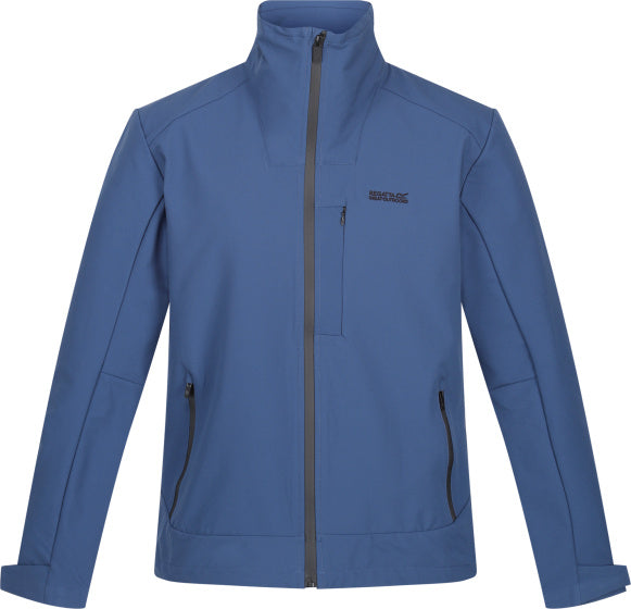 Regatta Overmoor Softshellcoat Männer Blau Größe xl