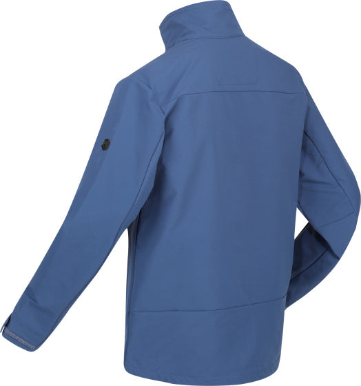 Regatta Overmoor Softshellcoat Männer Blau Größe xl