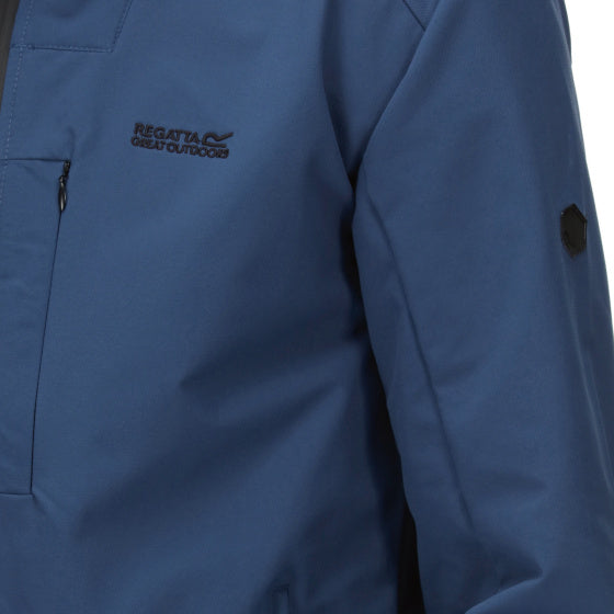 Regatta Overmoor Softshelljacke Herren blau Größe 3XL