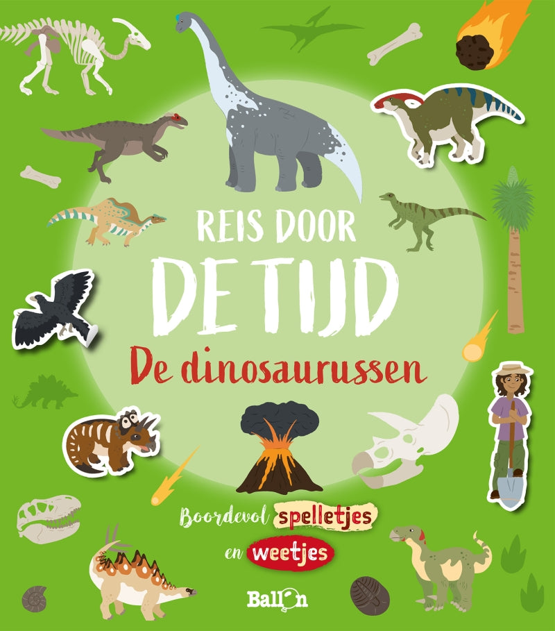 Standardverlag Stickerbuch Reise durch die Zeit – Die Dinosaurier
