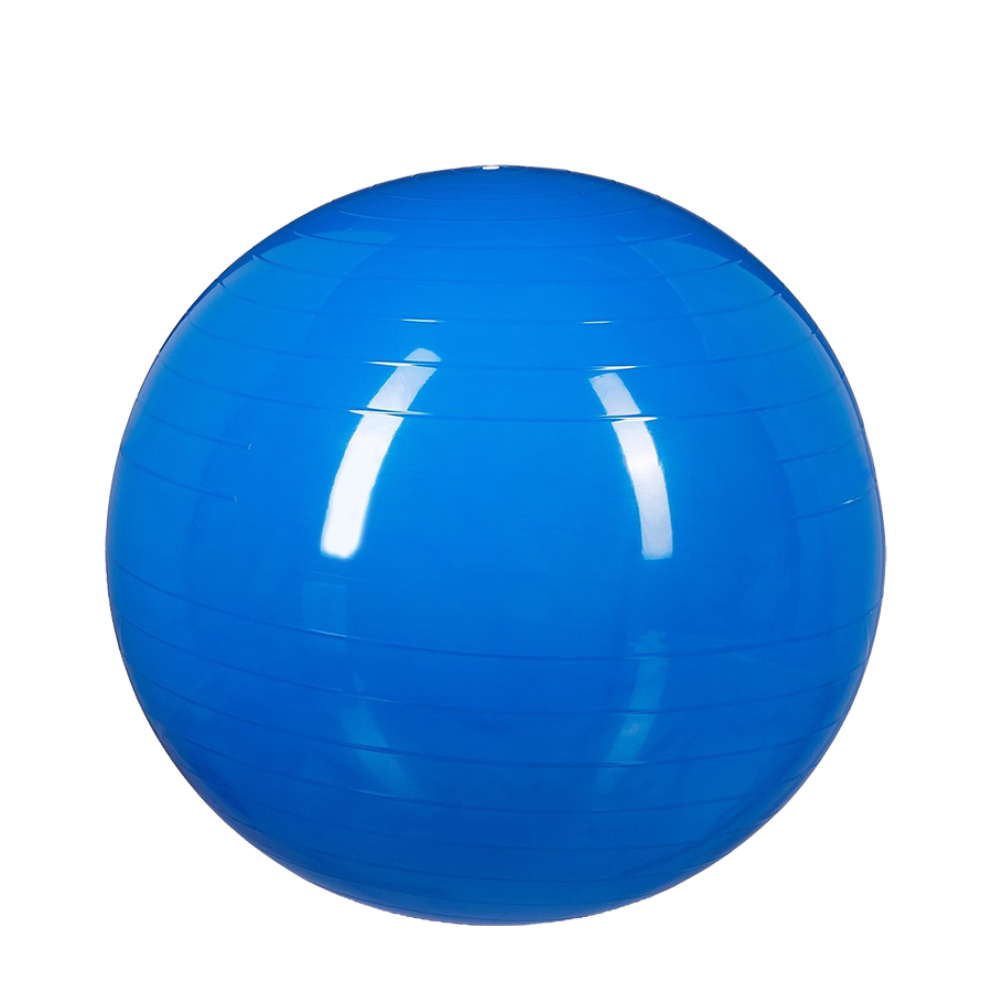 Relaxdays Gymnastikball blau ø55cm