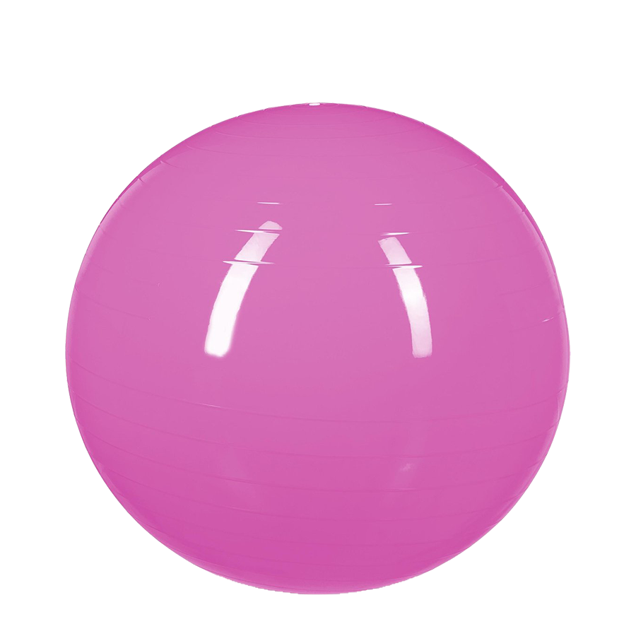 Relaxdays Gymnastikball rosa ø55cm