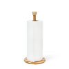 Imp relaxdays Küchenrollenhalter Bambus 32cm