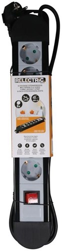 Elektrische Steckdose 1,5 m, 6-polig, 3 x 1,5 mm – Relec492251 Relec492251