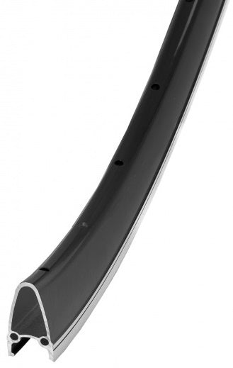M-Wellenrand 28 Zoll Aluminium 32G Schwarz