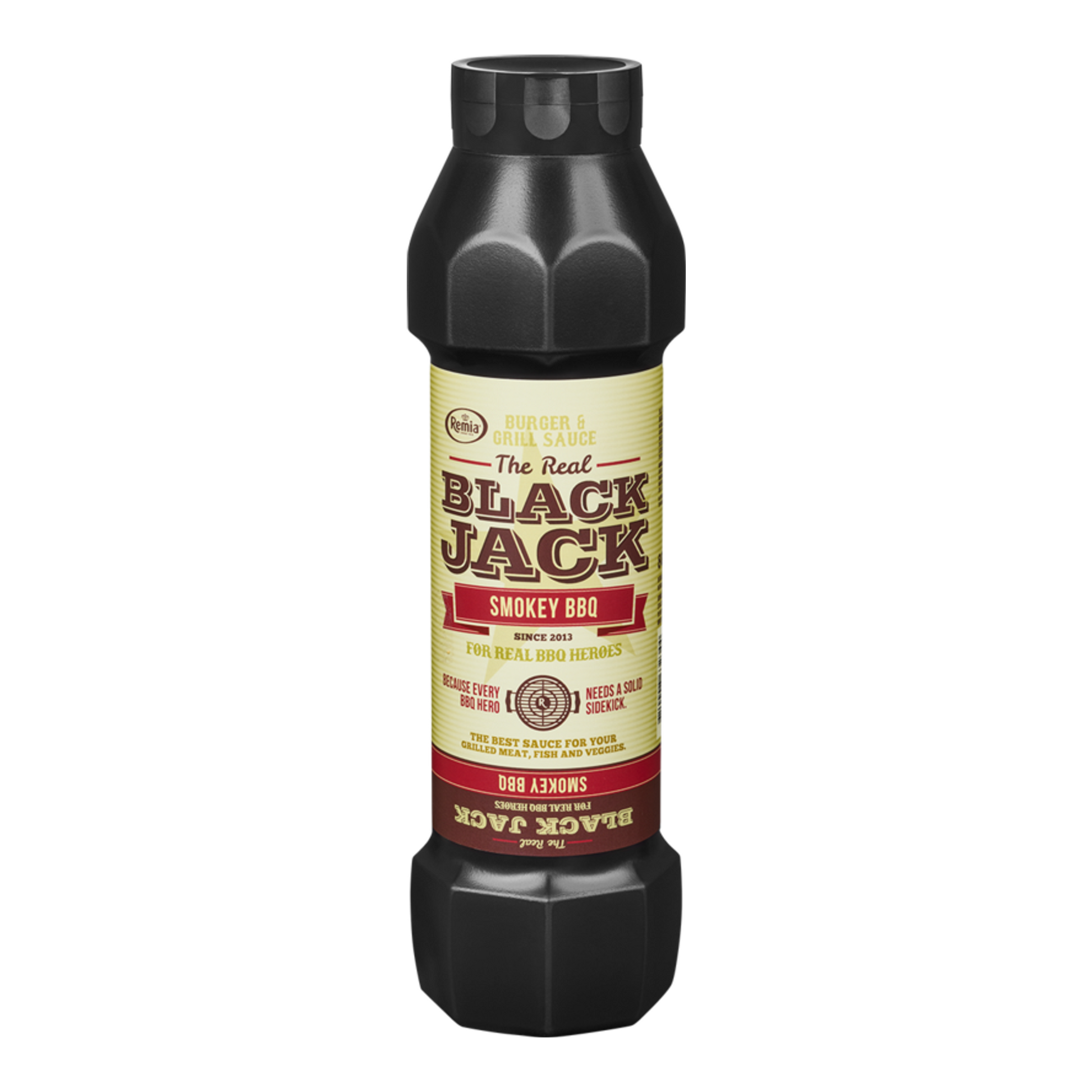 Remia Burger-Grillsauce Black Jack Smokey BBQ (800 ml)