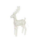 Rentier LED weiß 40 LEDs 37cm - afbeelding 1