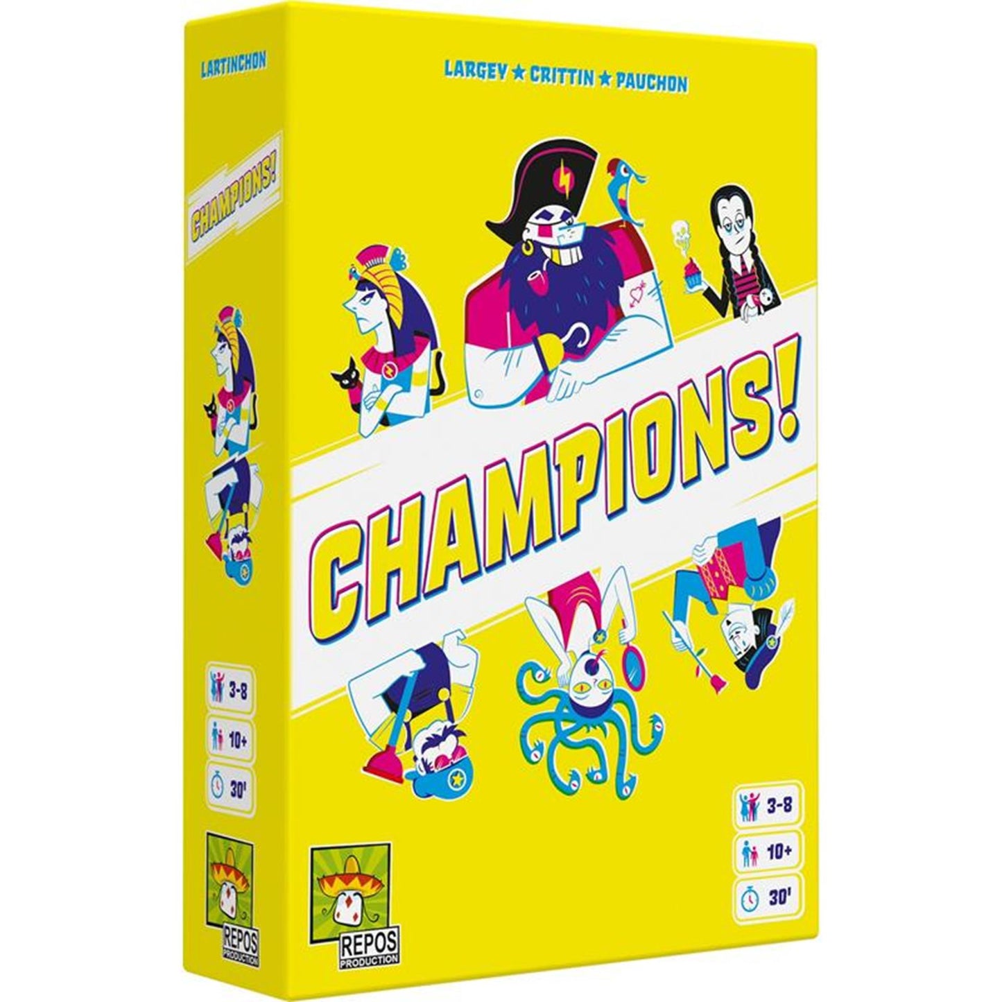 Asmodee Champions! Kartenspiel