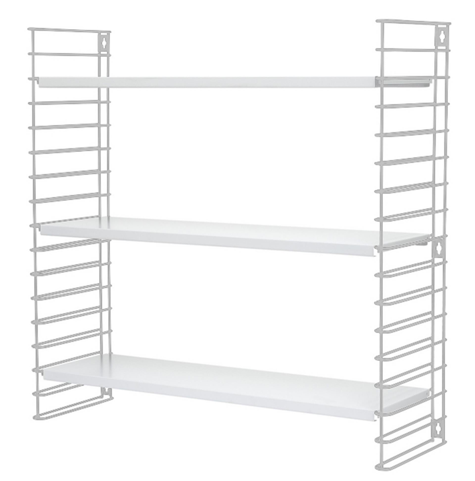 Tomado Bücherregal Retro Schwarz 70x21x68cm