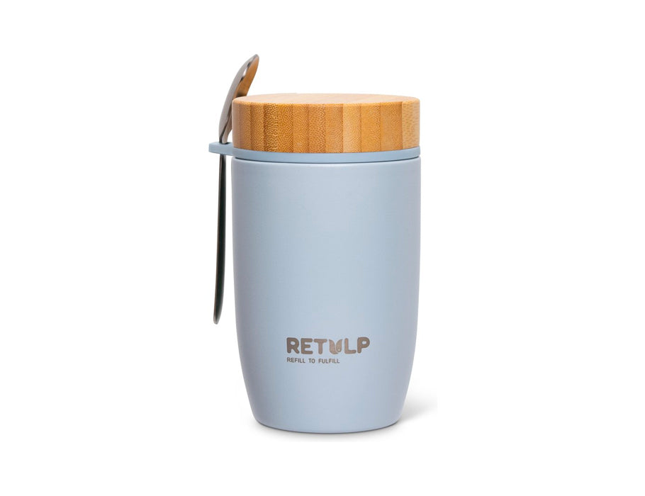 Retulp Lunch Cup Becher Premium grau 500 ml