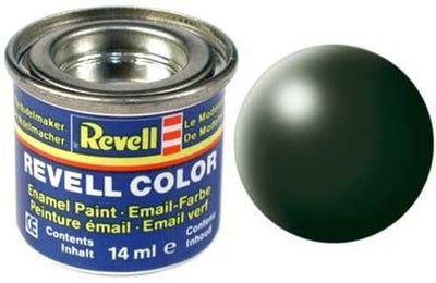 Revell E -Mail -Malen # 363 Donkergroen, Zijdemat