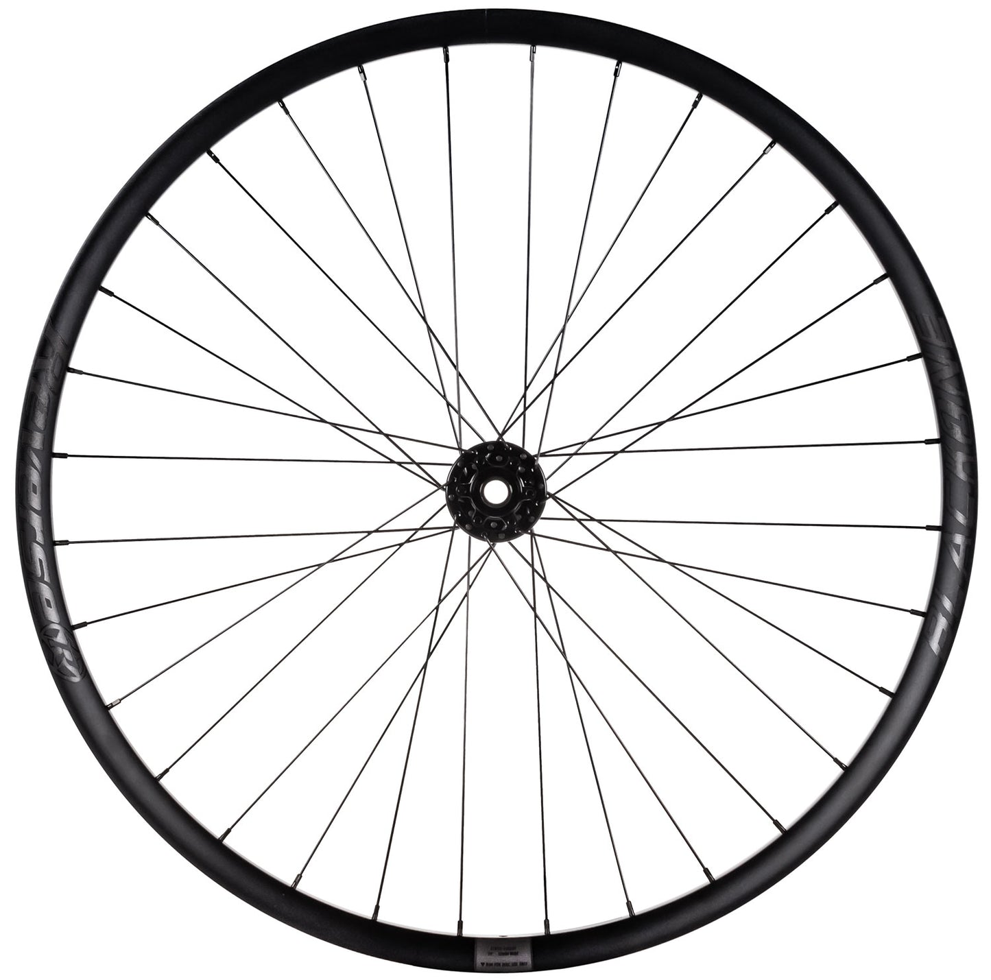 Reverse Components schwarzes DH 29 Super Boost Vorderrad