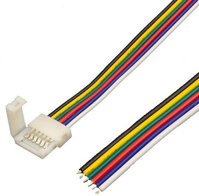 RGB-CCT-Schnellverbindungsstück 6-polig 12 mm mit 15 cm Kabel – 4380210