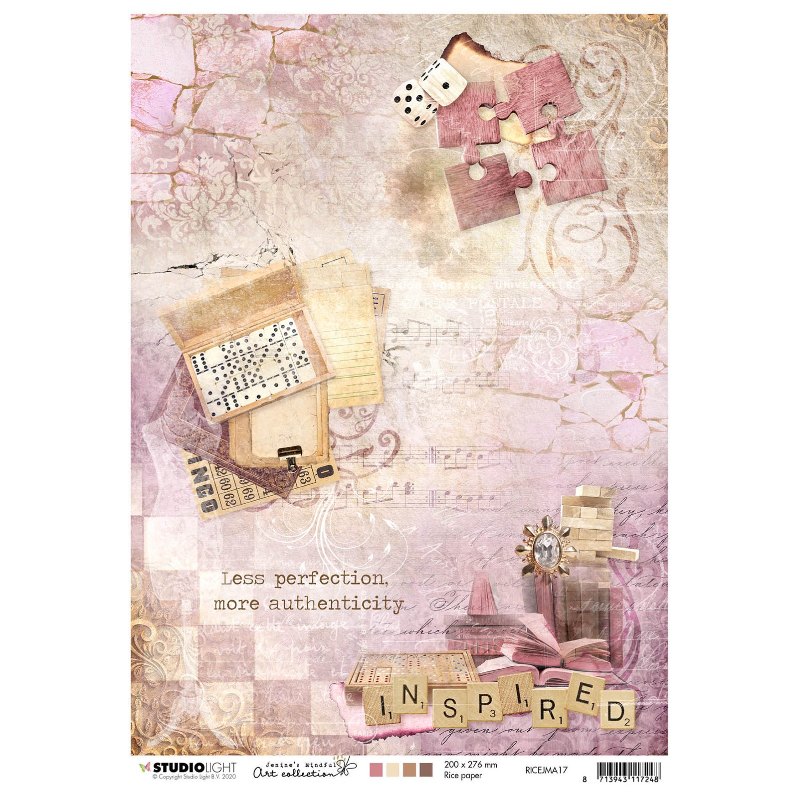 Studiolicht • Reis A4 Jenine's Mindful Art 3.0 Nr. 17 1 Stk