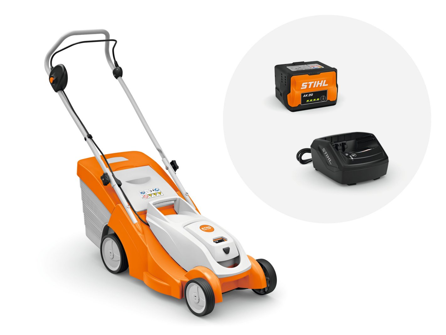 Stihl RMA 239 Akku-Rasenmäher | einstellen | inkl. Akku AK 20 und Ladegerät AL 101 – 63200111485