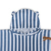 Roamer | Blauer Baumwollstrand Poncho 65 x 65 cm